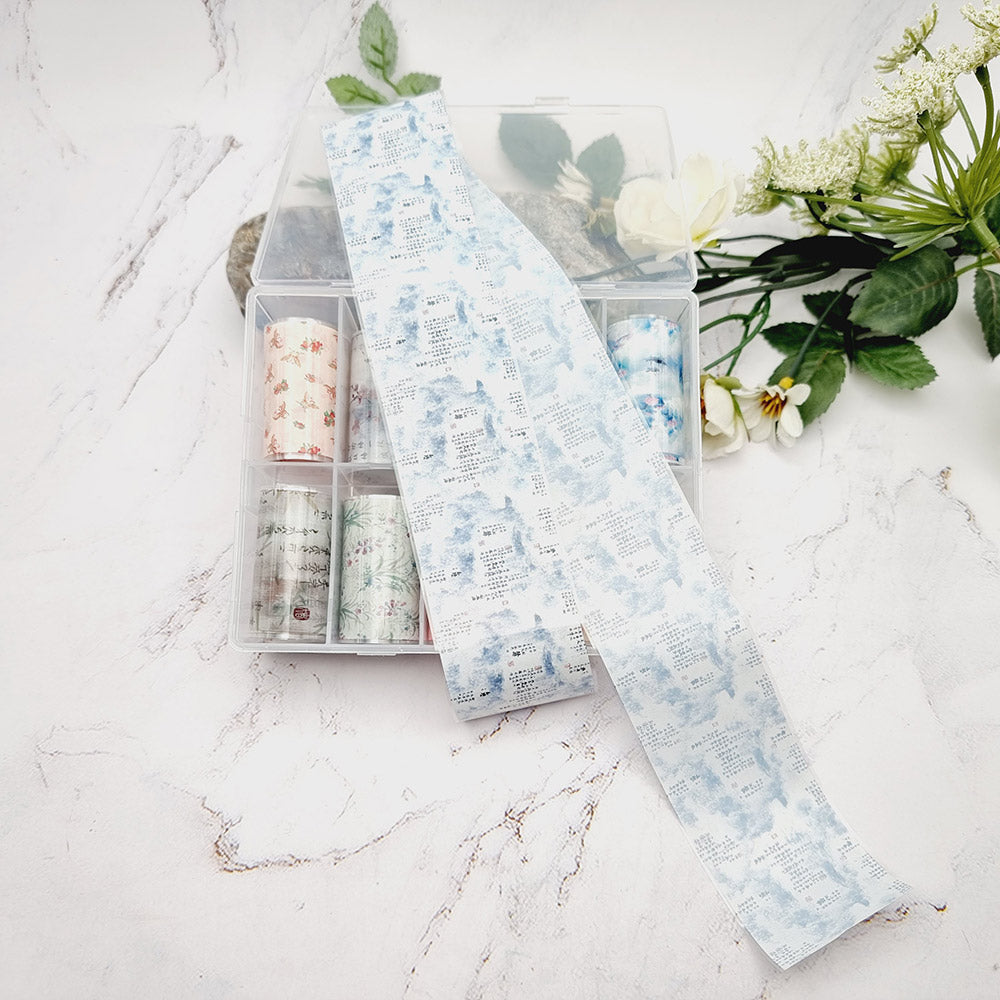 Japanese Style 1 - Set of Colorful Transfer Foils