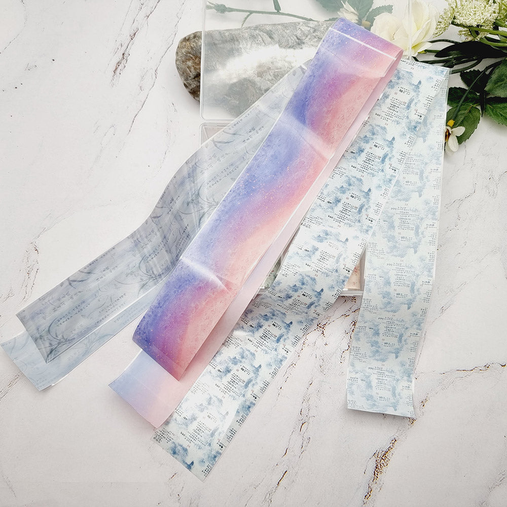 Japanese Style 1 - Set of Colorful Transfer Foils