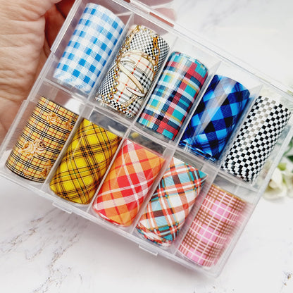 Wool Cloth Colorfull - Set of Colorful Transfer Foils