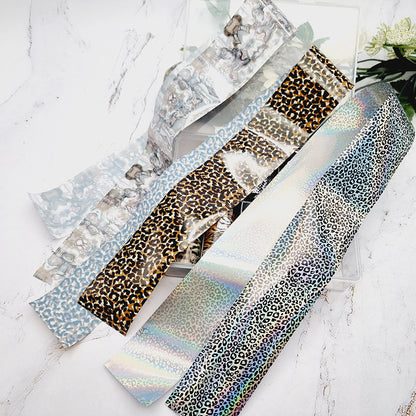 Big Cats and Reptiles - Set of Colorful Transfer Foils