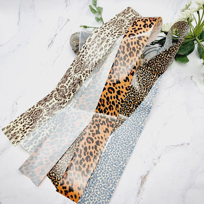 Big Cats Patterns - Set of Colorful Transfer Foils