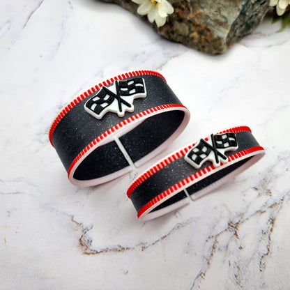 Motorsport Lover's Bracelet - Racing Bracelet - Speed & Victory Style - 3D Printed High-Quality Bracelet