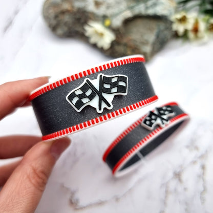 Motorsport Lover's Bracelet - Racing Bracelet - Speed & Victory Style - 3D Printed High-Quality Bracelet