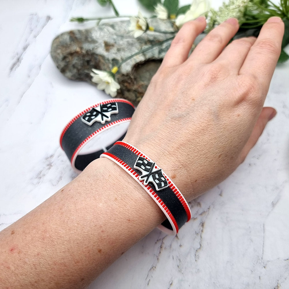 Motorsport Lover's Bracelet - Racing Bracelet - Speed & Victory Style - 3D Printed High-Quality Bracelet