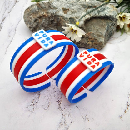 Costa Rica 🇨🇷 Bracelet - 3D Printed High Quality National Pride Series