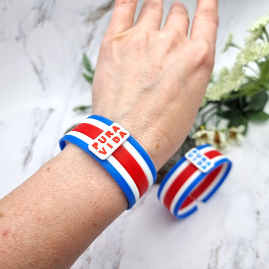 Costa Rica 🇨🇷 Bracelet - 3D Printed High Quality National Pride Series