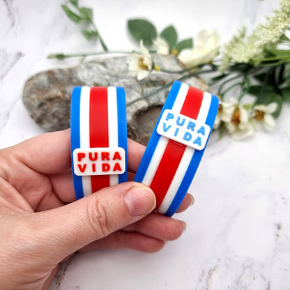 Costa Rica 🇨🇷 Bracelet - 3D Printed High Quality National Pride Series