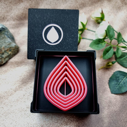 5 Sharp Drop Cutters in Set - Perfectly Aligned Imprint Cutters #18