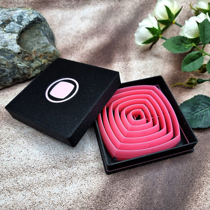 6 Smooth Square Cutters in Set - Perfectly Aligned Imprint Cutters #21