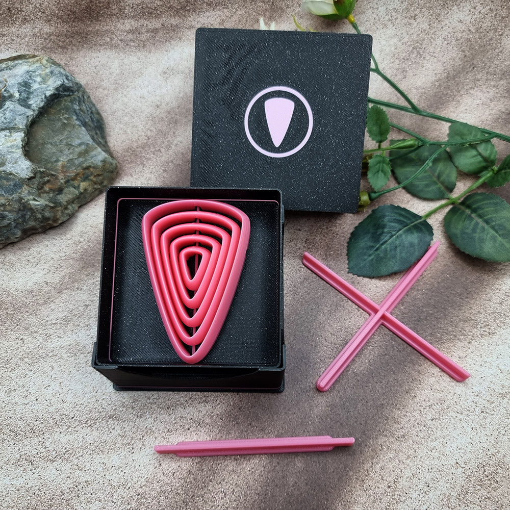 5 Cutters in Set - Perfectly Aligned Imprint Cutters #26