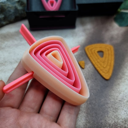 5 Cutters in Set - Perfectly Aligned Imprint Cutters #26