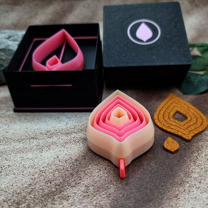 5 Leaf Cutters in Set - Perfectly Aligned Imprint Cutters #24