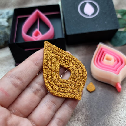 5 Leaf Cutters in Set - Perfectly Aligned Imprint Cutters #24