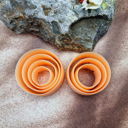 Outer Rings Cutters - Circle Shape - 7 cutters