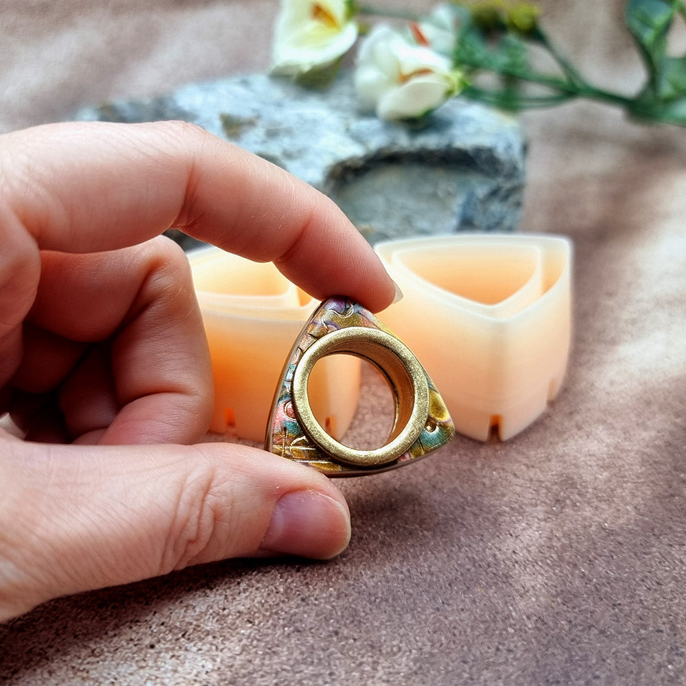 Outer Rings Cutters - Smooth Triangle Shape - 5 cutters