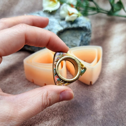 Outer Rings Cutters - Smooth Triangle Shape - 5 cutters