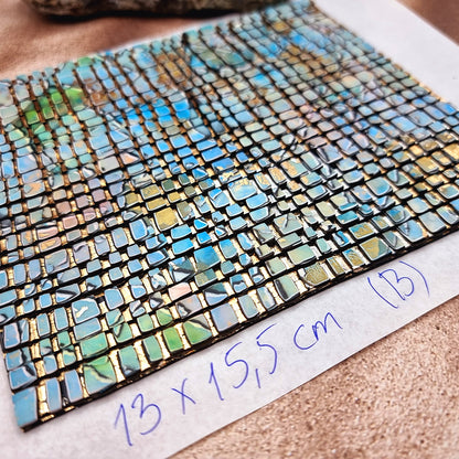 Raw Polymer Clay Veneer (B) "Amazing Mosaic"