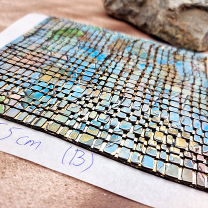 Raw Polymer Clay Veneer (B) "Amazing Mosaic"