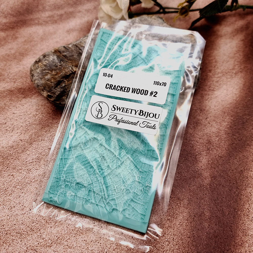 Silicone Texture - Cracked Wood #2