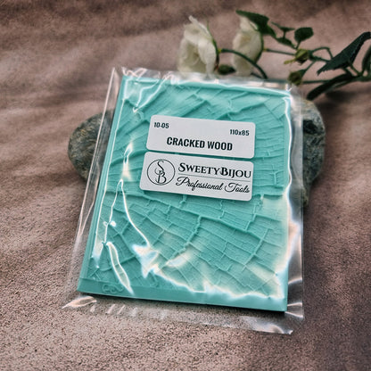 Silicone Texture - Cracked Wood