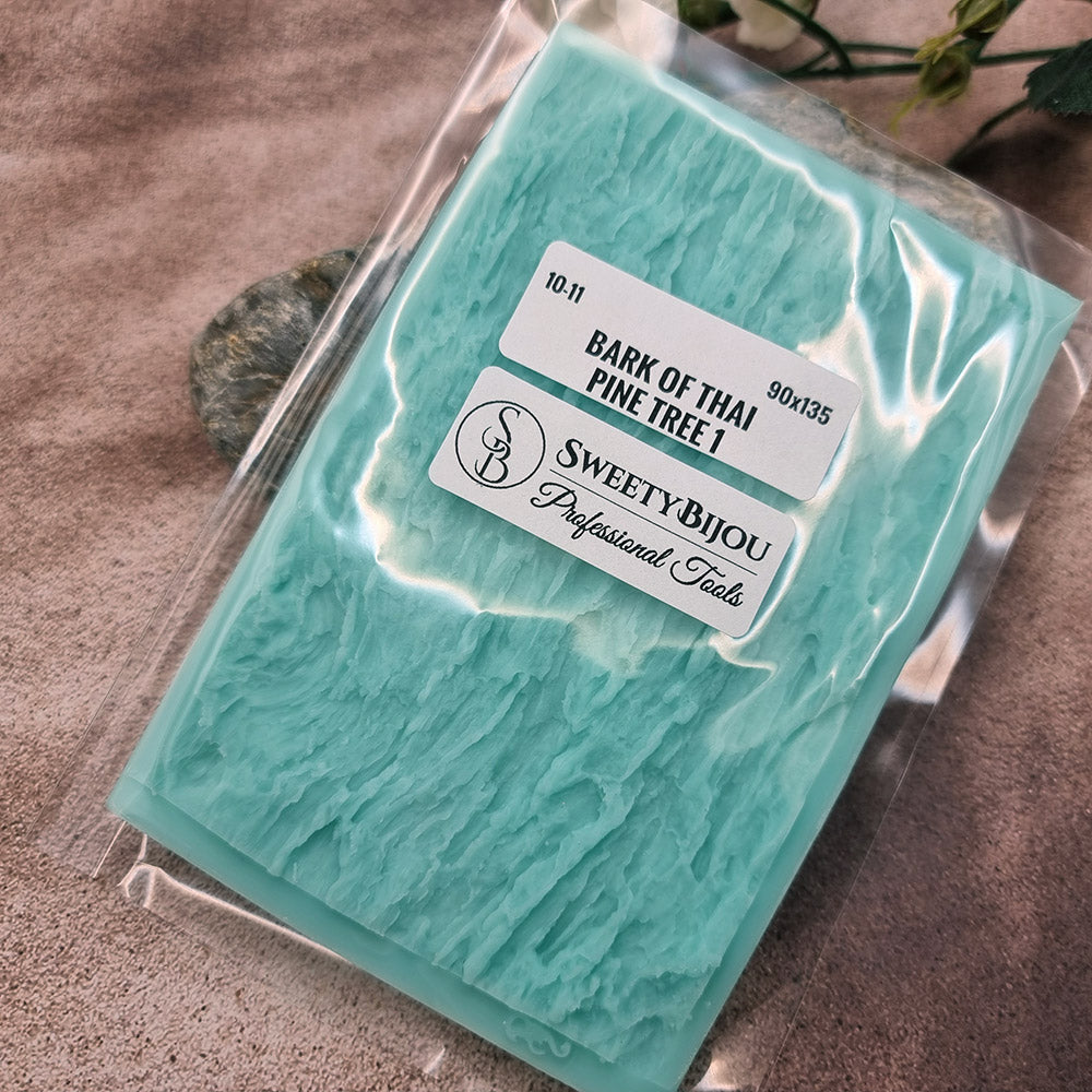Silicone Texture - Bark of Thai Pine Tree #1