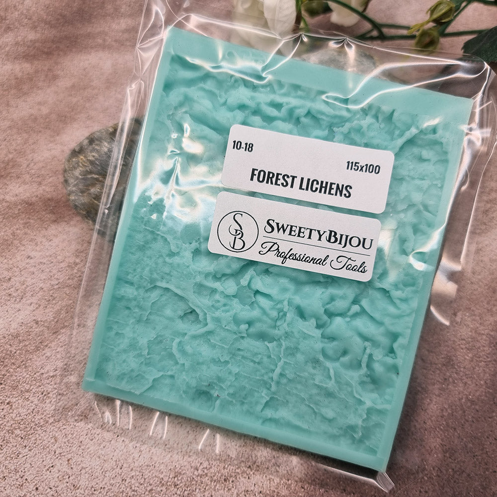 Silicone Texture - Forest Lichens