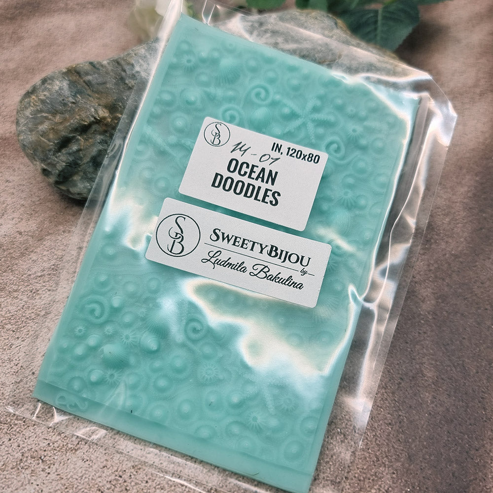 Silicone Texture - IN Oceans Doodle