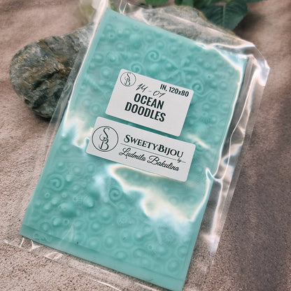 Silicone Texture - IN Oceans Doodle