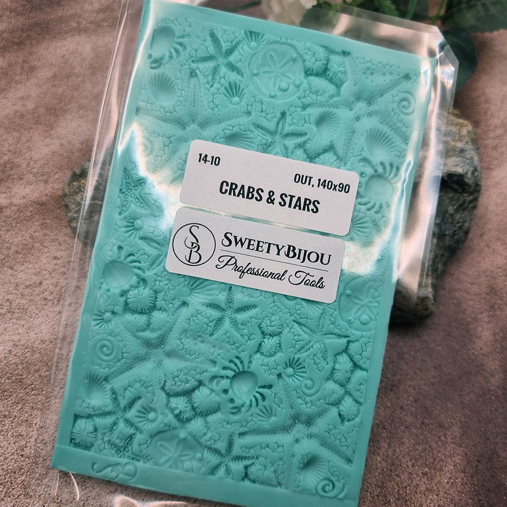 Silicone Texture - OUT Crabs & Stars