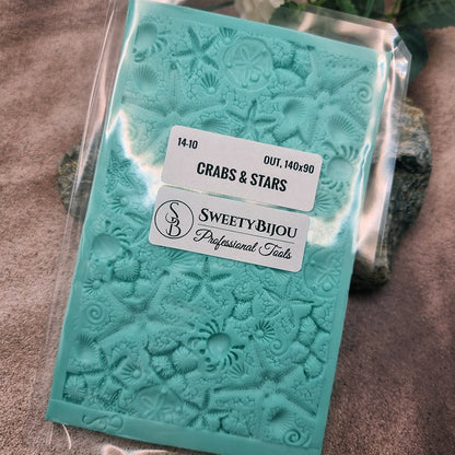 Silicone Texture - OUT Crabs & Stars