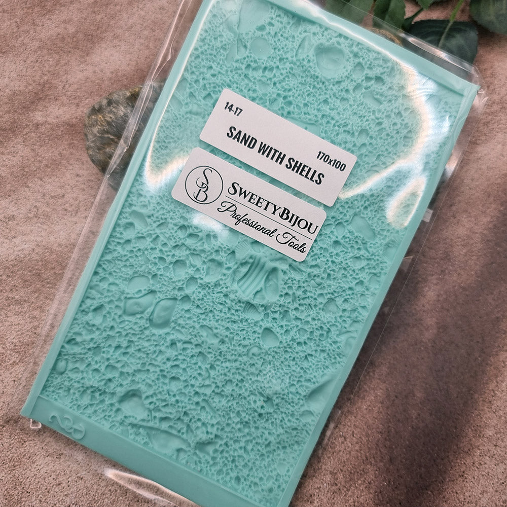 Silicone Texture - Sand With Shells