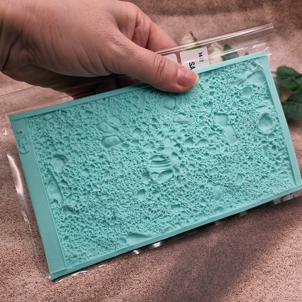 Silicone Texture - Sand With Shells