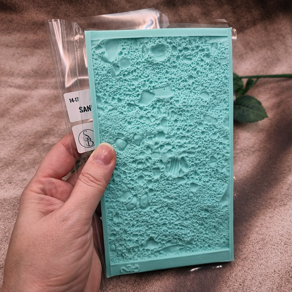 Silicone Texture - Sand With Shells