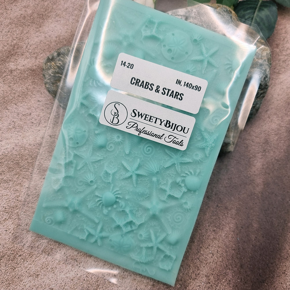 Silicone Texture - IN Crabs & Stars