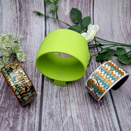 Light Curved Bracelet Cuff Maker - Baking Base