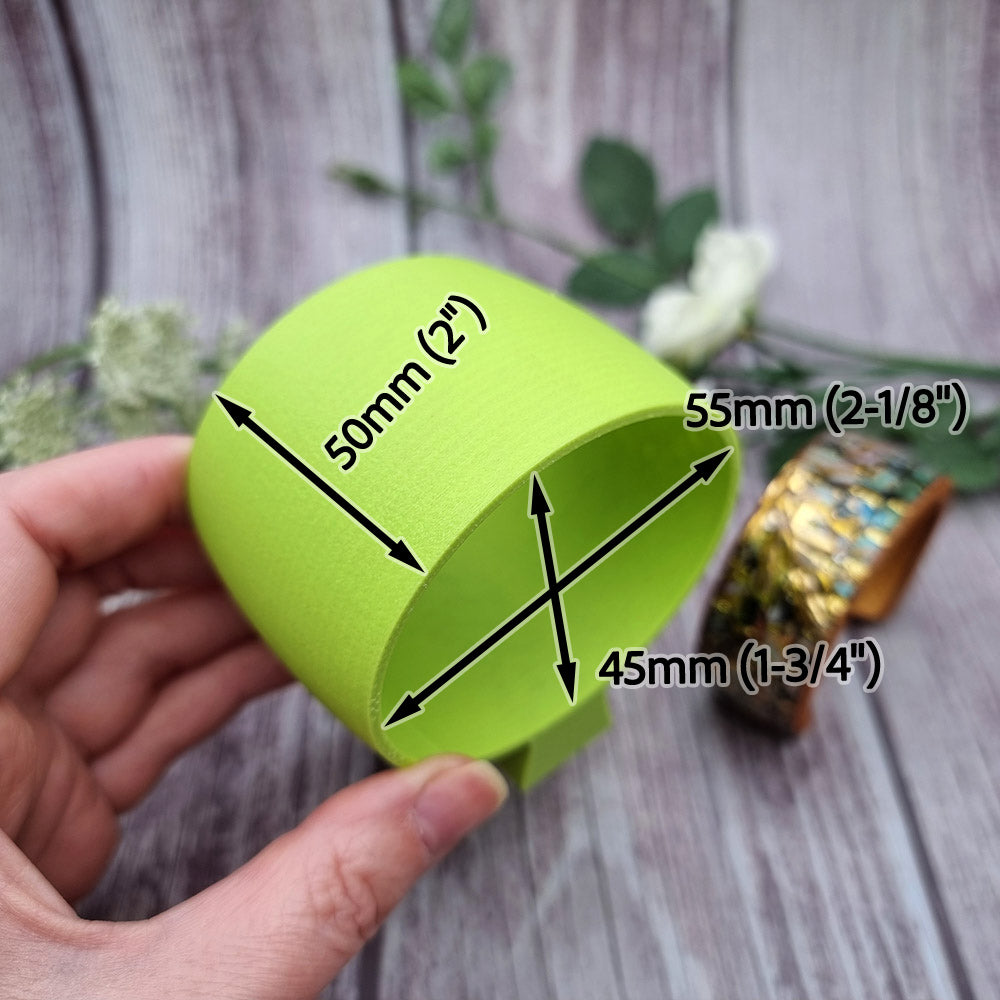 Light Curved Bracelet Cuff Maker - Baking Base