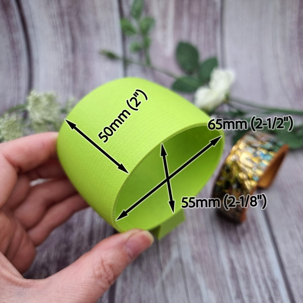 Light Curved Bracelet Cuff Maker - Baking Base