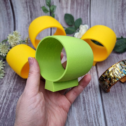 Light Curved Bracelet Cuff Maker - Baking Base