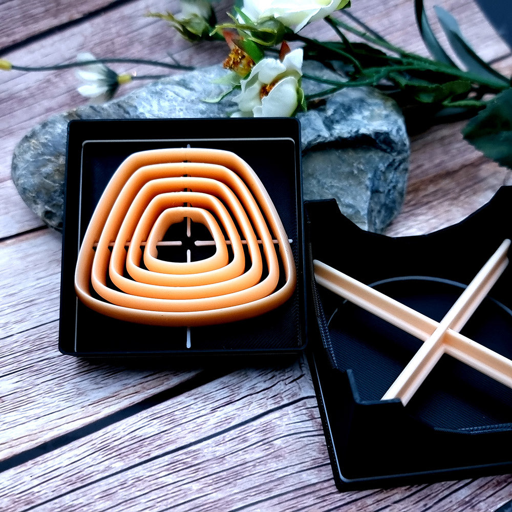 5 Shields Cutters in Set - Perfectly Aligned Cutters #32