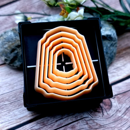 5 Shield Cutters in Set - Perfectly Aligned Cutters #39