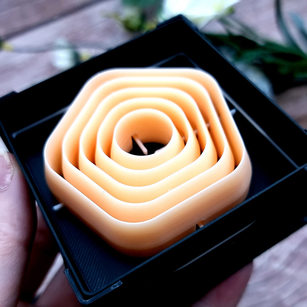 5 Pentagon Cutters in Set - Perfectly Aligned Cutters #34