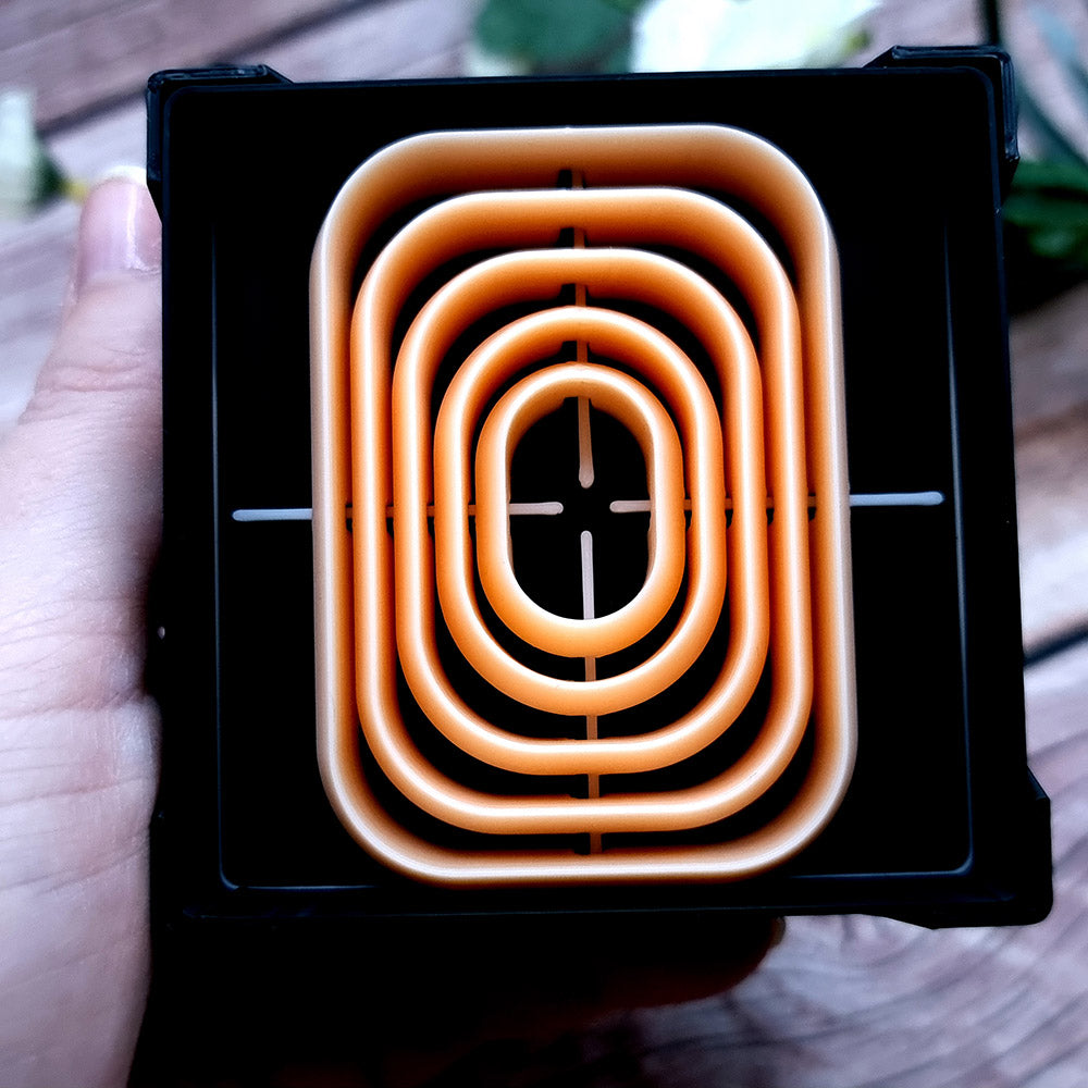 5 Rectangle Cutters in Set - Perfectly Aligned Cutters #33