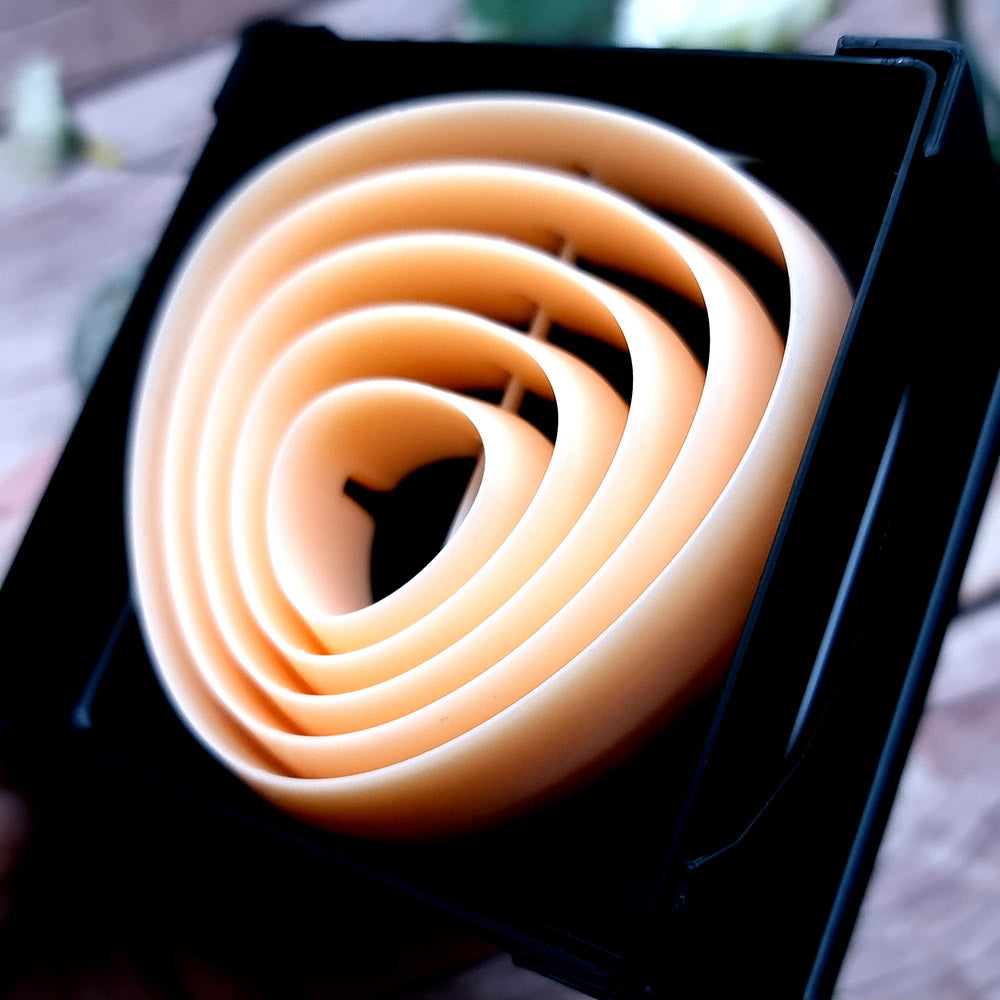 5 Rounded Triangle Cutters in Set - Perfectly Aligned Cutters #30