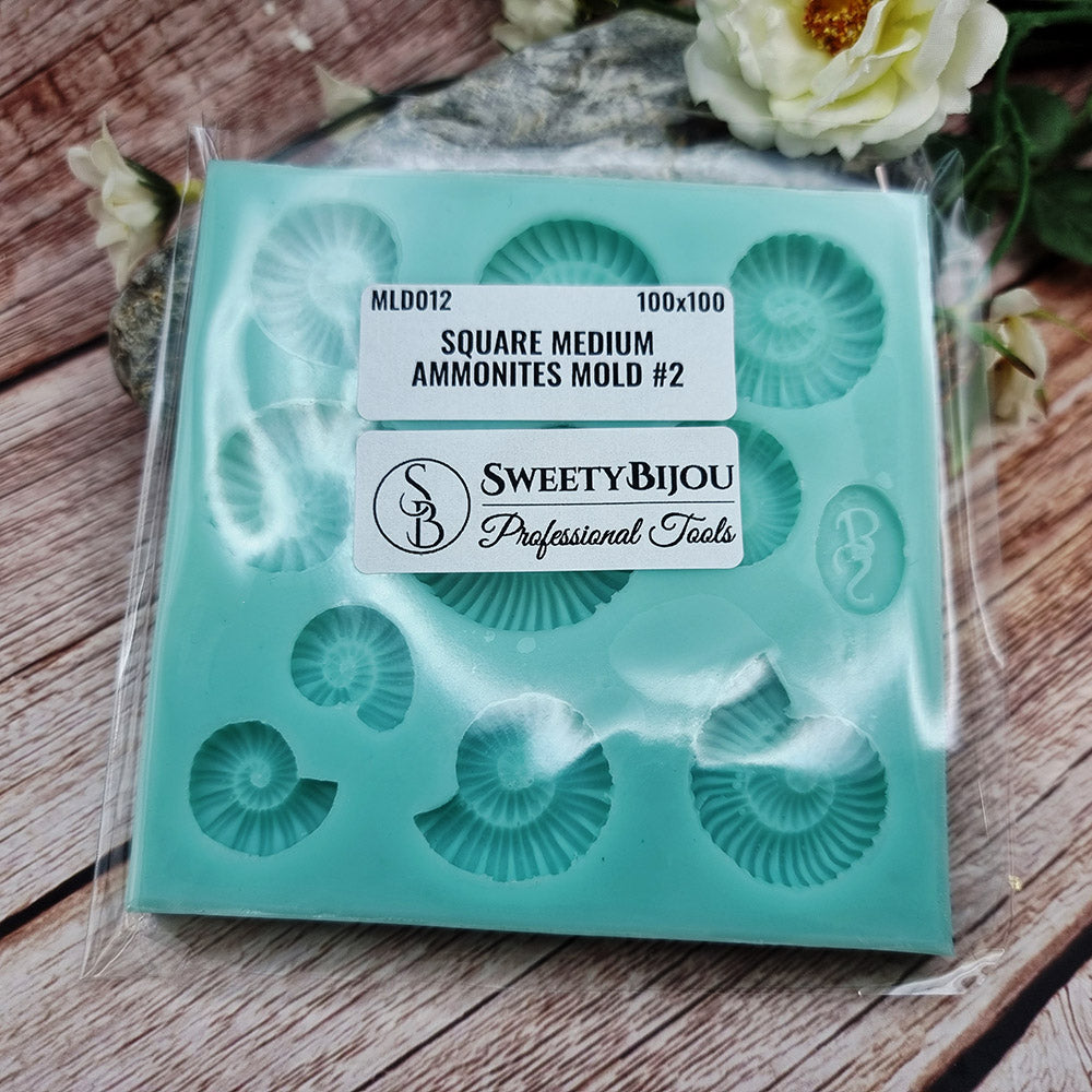 Square Ammonites Mold #2