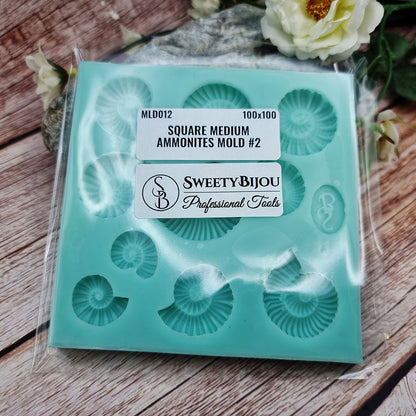 Square Ammonites Mold #2
