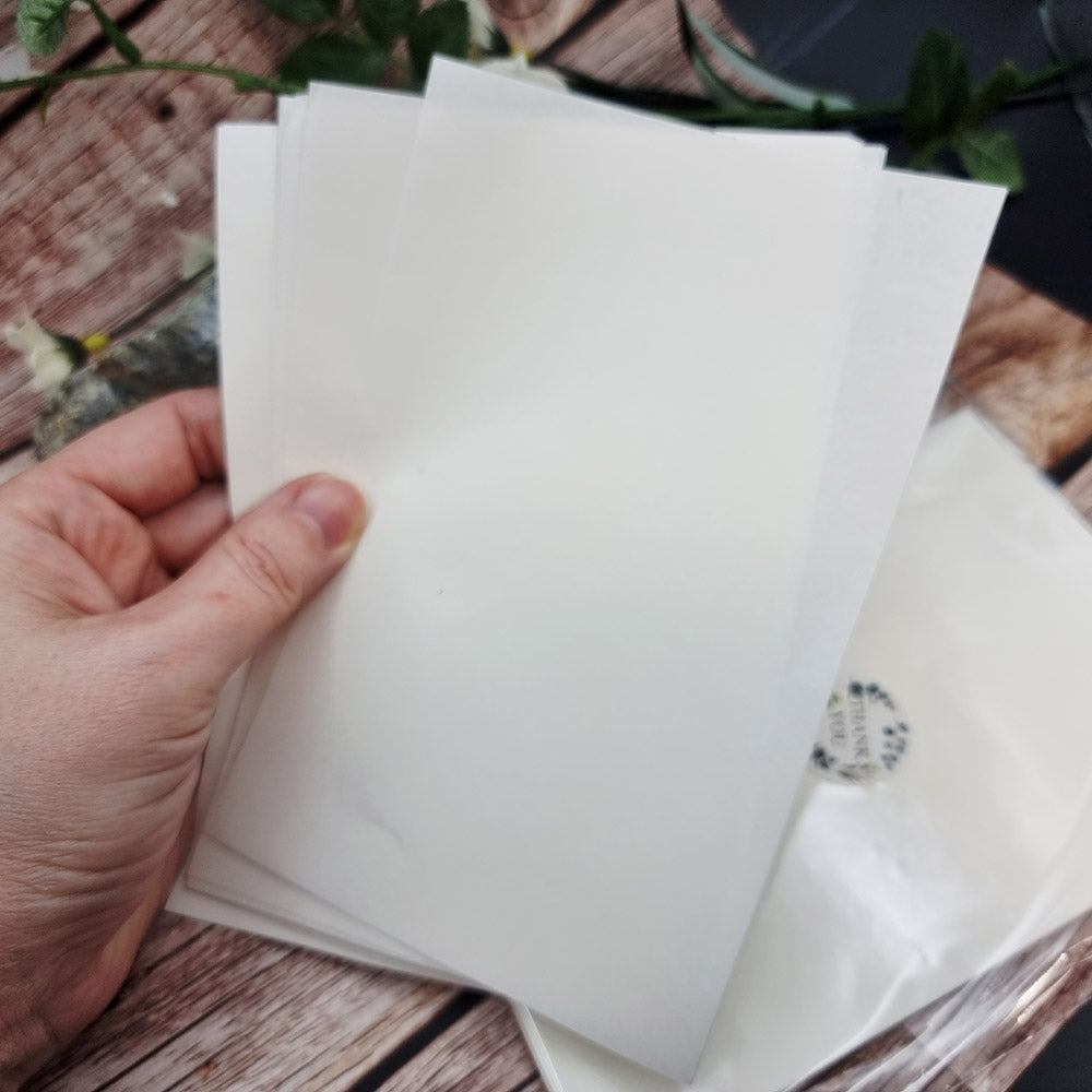 Deli Paper Sheets - Non-leaching Oil Out of Polymer Clay