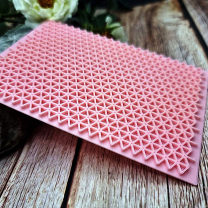 Cute Triangles IN - Plastic Texture