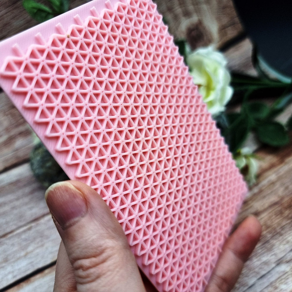 Cute Triangles IN - Plastic Texture