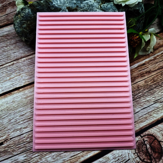 Large Lines, 2.25 mm - Plastic Texture