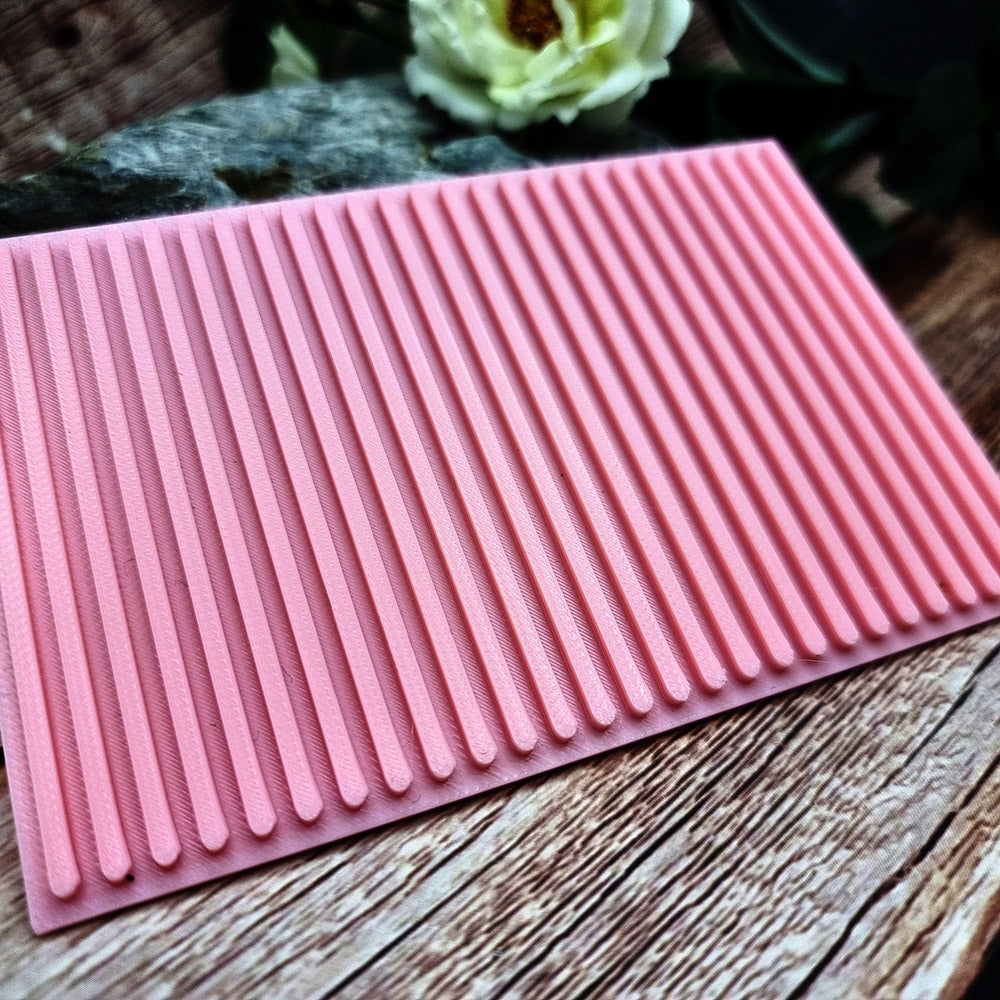 Large Lines, 2.25 mm - Plastic Texture